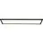 Brilliant Milton Ceiling Light Plastic Black White 19W 3200lm - 840 Cool White | IP44