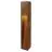 SLV Slot 80 Floor Lamp Steel Rusty 9W 30lm - 830 Warm White | Outdoor - IP55