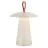 Nordlux Table Lamp Ara Battery Aluminium Sanded 2W 240lm - 830 Warm White | Dimmable Touch