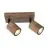 Good&Mojo Ceiling Light Java Bamboo Brown | Suitable for 2x GU10 