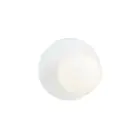 Emibig Wall Light Oslo Steel White | Suitable for 1x E14 - Max 10W