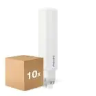 Multipack 10x Philips CorePro PL-C LED 9.5W 990lm - 830 Warm White | 4-Pin - Replaces 26W